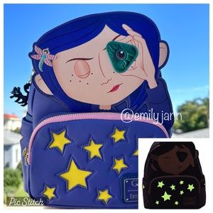 Coraline🌒Glow in the Dark Backpack